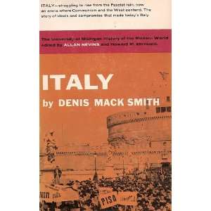  ITALY A MODERN HISTORY Denis Mack Smith Books