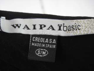 You are bidding on a WAIPAI BASIC Black Stretch Tank Top in Size Small 