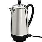 12 Cup Stainless Steel Percolator, Farberware Electric Coffee Maker 