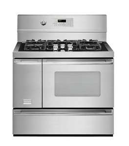   Professional Dual Fuel Stainless Steel 40 Inch Range FPDF4085KF  