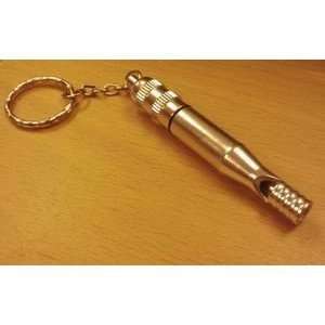  Metal High Pitch Dog Whistle Keychain (2 Pack) Pet 