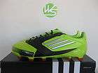 NEW ADIDAS F50 Adizero TRX FG Lea. Soccer Boots Green Mens Size 10.5 