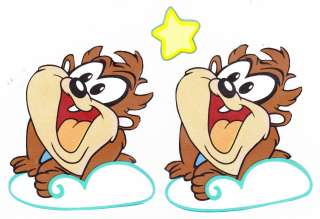 BABY LOONEY TUNES TAZ ON CLOUD WALL BORDER CUT OUT CHARACTER 