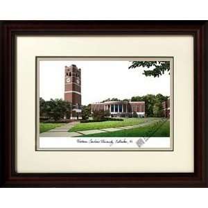   Western Carolina University Alma Mater Framed Lithograph Sports