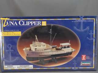   LINDBURG 70896 TUNA CLIPPER PLASTIC MODEL SHIP KIT UNASSEMBLED  