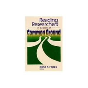  Reading Researchers in Search of Common Ground Books