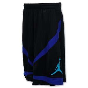 NIKE Jordan Triangle Triumph Mens Basketball Shorts, Black/Concord 