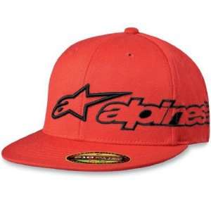  Alpinestars Corporate Logo Hat   Small/Medium/Red 