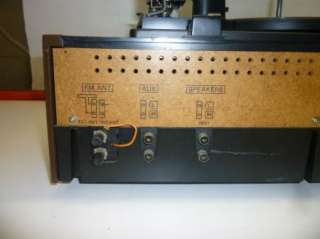 Panasonic Model SE 2819 Stereo Music System Turntable  