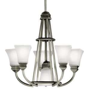  Kichler Polygon Chandelier with Downlight R110347, Color 