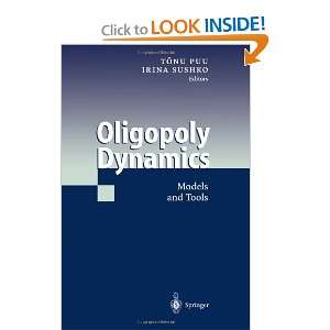   Dynamics Models and Tools (9783642077425) Irina Sushko Books