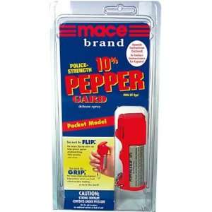 Mace® Pocket Model 10% Pepper Spray w/UV Dye, Easy Aim Feature Ideal 