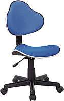 BLUE SMALL ADULT COMPUTER KIDS HOME OFFICE DESK CHAIR  