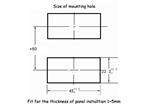   2function in one mini meter voltage ac 10 600v current 1 0 99