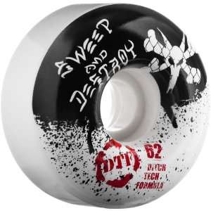  Bones Ditch Tech  Destroy 62mm DTF Skateboard Wheels 