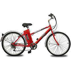 Coast Smart Ride Red Electric Bicycle  