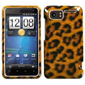 For AT&T HTC Vivid HARD Protector Case Snap on Phone Cover Leopard 