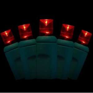  Commercial Grade LED 5MM Light String of 25   Red