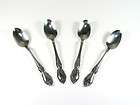 Vintage Set Of 4 Oneida Community Silverplate Spoons Fl
