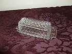   American   Clear   Stem 2056   Covered Butter Dish   Beautiful