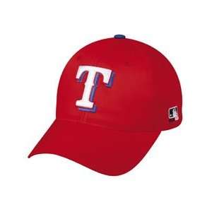 MLB YOUTH Texas RANGERS Alternate ALL RED Hat Cap Adjustable Velcro 