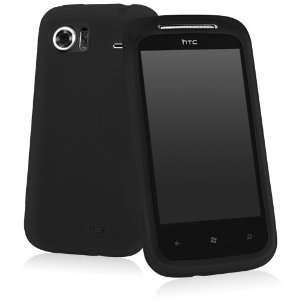 BoxWave HTC 7 Mozart FlexiSkin   The Soft Low Profile Case (Jet Black 