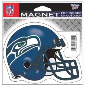   Seattle Seahawks Official Logo 4x6 Die Cut Magnet
