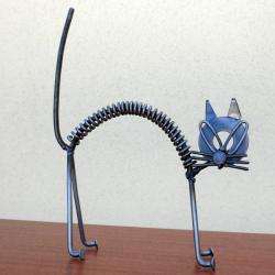 Scared Cat Sculpture (Chile)  
