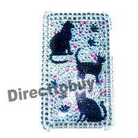 BLING CAT SHELL BACK COVER CASE for iPod Touch 3G 3rd  