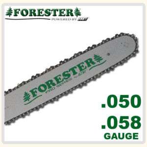 Forester Chainsaw Bar and Chain (Fits Husqvarna)  