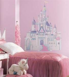DISNEY PRINCESS CASTLE Wall Decal Girl Bedroom Decor 034878215402 