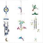 Assorted Wind Chimes Made of Aluminum Acrylic Lot of 10  