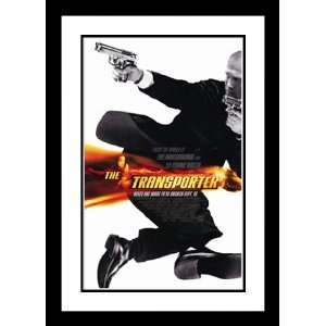  The Transporter 32x45 Framed and Double Matted Movie 
