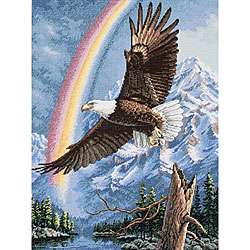The Promise Bald Eagle Counted Cross Stitch Kit  