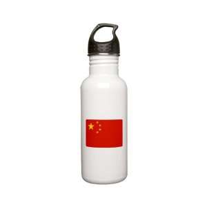    Stainless Water Bottle 0.6L Chinese China Flag HD 