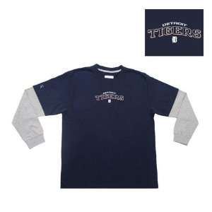  Detroit Tigers MLB Danger Youth Tee (Navy) Sports 