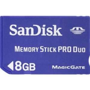  502017 8Gb memory Stick Pro Duo memory Card Case Pack 1 