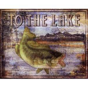  To the Lake by Paul Brent 14x11