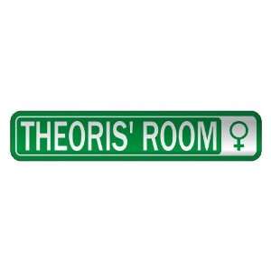   THEORIS S ROOM  STREET SIGN NAME