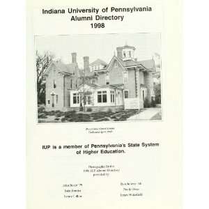    Alumni Directory Indiana University Of Pennsylvania. Books