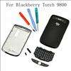 Full Housing Faceplate For Blackberry Torch 9800 Black + T5 T6 Tool 