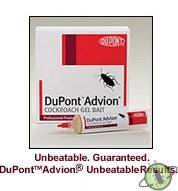   highly effective  Dupont Advion Cockroach Gel Bait 1 Box(4 Tu