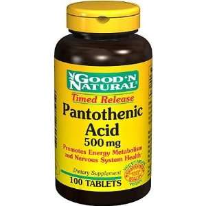 Good N Natural   Pantothenic Acid (Timed Grocery & Gourmet Food