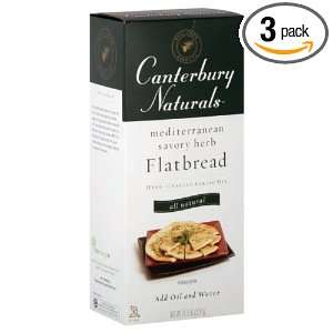 Canterbury Naturals Flatbread Mix, Herbed Meditteranean, 11.5 Ounce 