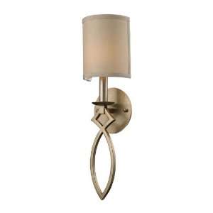  Estonia Collection Aged Silver 1 Light 5 Wall Sconce 