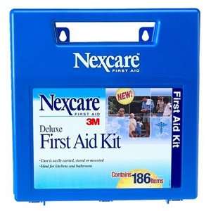  Nexcare Deluxe First Aid Kit, 186 pieces Health 