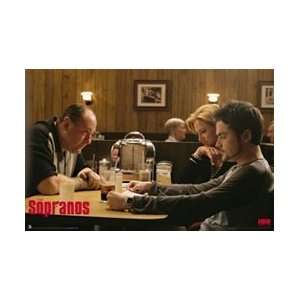  The Sopranos   Diner Poster