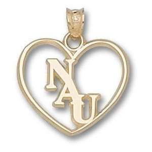  Northern Arizona Univ Nau Heart Charm/Pendant Sports 