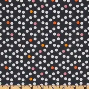  44 Wide Now Were Goin Places Dots Grey Fabric By The 