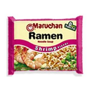 Maruchan Ramen, Lime Chili Shrimp, 3 Ounce Packages (Pack of 24 